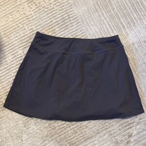 Dark Gray Athletic Skirt for Women
